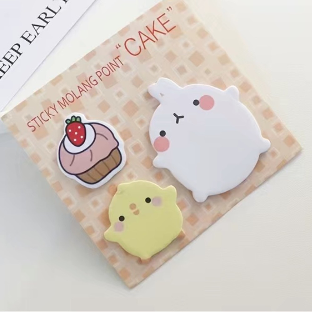 🎀 Adorable Little Fat Rabbit Sticky Notes - Picture 3 of 4